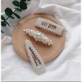 3  Hair Clip Design Women Fashion Hair Barrettes Elegant Pearl Hair Clips. 
