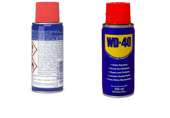WD 40' Anti Rust Spray Zang Remover Spray 100ml Made in UK
