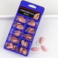 Cute Matte Nails 100pcs Gorgeous Fall Inspired Stiletto Nail Art Chic Nails DIY Manicure Nail Tips Full Cover Acrylic Nail. 