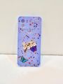 Redmi A2 plus Girls Back Cover - Luxerey Back Cover - Fancy Flower Butterfly Covers -Redmi A2 plus Back Cover. 