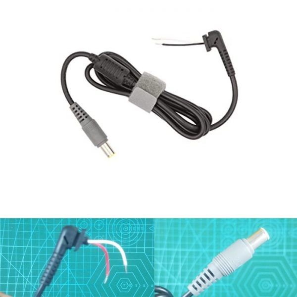 Cable Lenovo Laptop Charger Cable DC 7.95.0mm Power Supply Plug Connector With Pin Cable For IBM For Lenovo Thinkpad Laptop Adapter Cable