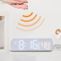 LED Clock 12/24H Display Multifunctional with Temperature Display Digital Clock for Bedroom Indoor. 