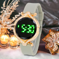 Watches For Girls Luxury Stylish New Fashion Women Smart LED Digital Watch Girls Luxury in Rubber Strap. 