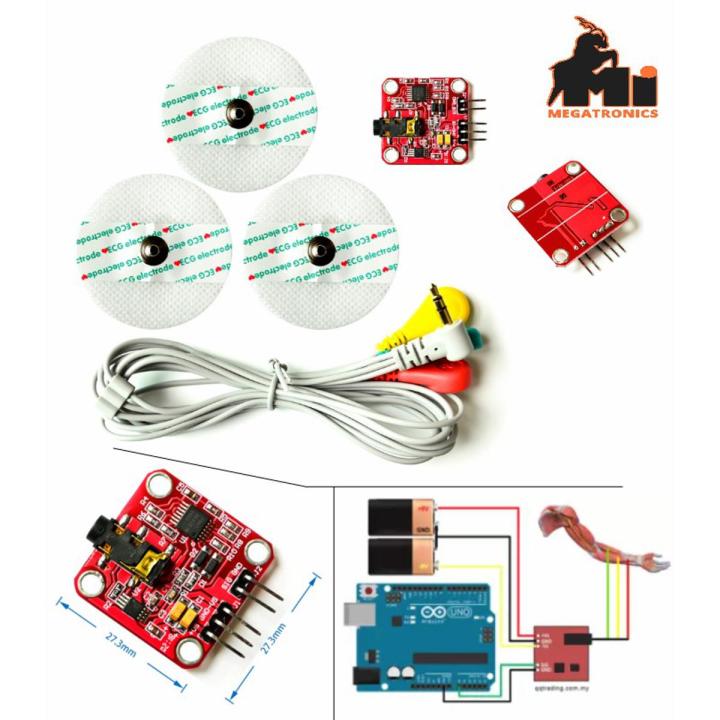 Muscle signal sensor EMG Sensor for Arduino Raspberry pi