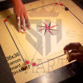 Wooden Carrom Board with  Free Coins Stricker 24,30,36,42 inches. 