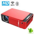 Latest Android 2GB 16GB  T6 WiFi Full Hd 1080p 3500 Lumens High Brightness 200" Large Display Wireless Screen Portable Projector. 