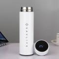 Customized Temperature Water Bottle   - Stainless Steel LED Temperature Display Vacuum Insulated Coffee Thermos   - Customized Name / Logo Thermal Flask For Hot & Cold Drink   - Travel Bottle - Coffee Mug - Water Bottle - Temperature Water Bottle For Outg. 
