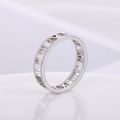 Kpop Seventeen Same Style Stainless Steel Jewelry Roman Numeral Titanium Steel Cutout Ring. 
