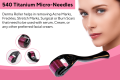 Derma Roller 0.5 Mm Hair & Skin System. 