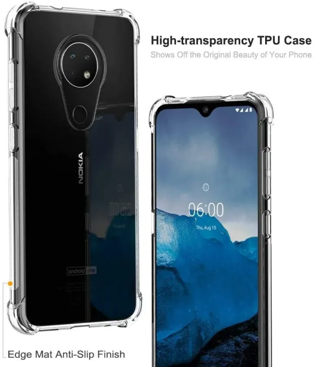 For%20Nokia%206.2%20/%20Nokia%207.2%20Back%20Cover%20Shockproof%20Transparent%20Soft%20TPU%20Silicone%20Protector%20Phone%20Case%20with%20Shock%20Absorption%20Bumper%20Corners%20-%20Image%204