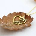 CUSTOMIZED DOUBLE NAME NECKLACE BEST GIFT FOR COUPLES. 