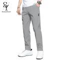 Sunnyheart Men Casual Trousers Comfortable Stylish Men's Pants with Quick Dry Technology Pockets Perfect for Breathable Men Trousers. 