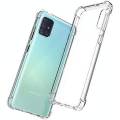 Samsung Galaxy A51 Anti-Shock Air Cushions Drop Resistance Transparent TPU Case Silicone Back Cover. 