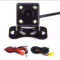 Universal 4 LED Car Rear View Night Vision Water Proof Camera. 