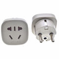 EU US AU China to EU Conversion plug 10A Travel Russia Korean Greece France European Power Converter Schuko Type-F Plug Adapter. 
