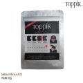 Toppik Hair Fiber Refill Medium Brown 100g Best Hair Building Fibers. Refill Like Caboki, Xfusion, Miracle Hair, Thick Fibers (Medium Brown). 