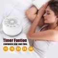 Easysleep White Noise Sound Machine with 25 Soothing Sounds and Night Lights with Memory Function 32 Levels of Volume and 5 Sleep Timer Powered by AC or USB for Sleeping Relaxation (Black) Model EVN i1. 