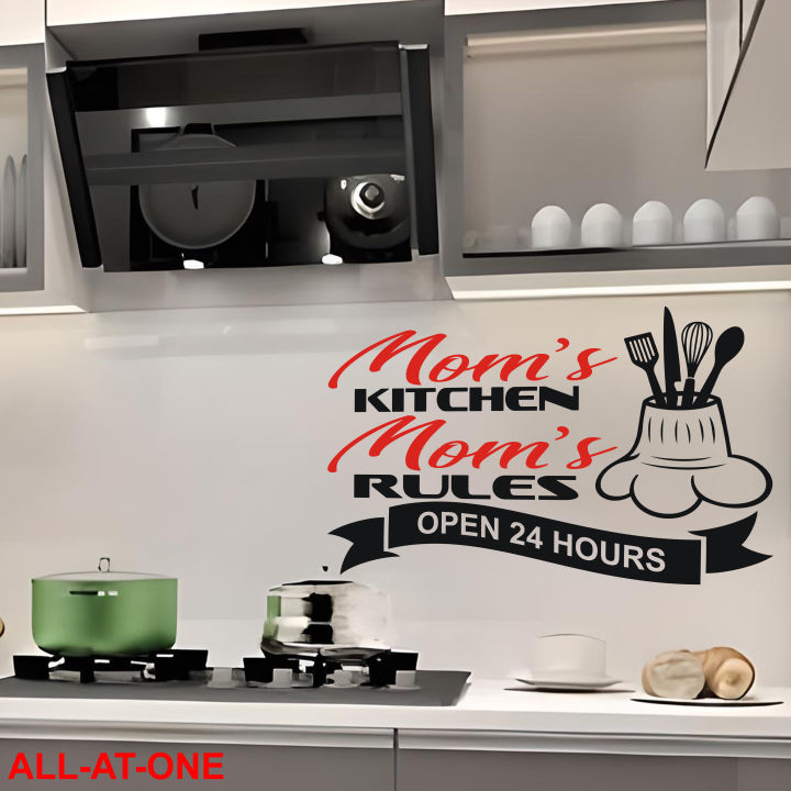 ALL-AT-ONE%20#%2065%20("MOM'S%20KITCHEN%20MOM'S%20RULES%202")%20Self-Adhesive%20Vinyl%20Waterproof%20Removable%20Art%20Sticker%20To%20Decorate%20Your%20Desired%20Kitchen.%20-%20Image%208