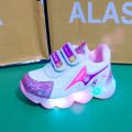 kids joggers girls light joggers lighting shoes for girls. 