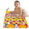 Alphabet Learning Toy, Musical Mat Educational Toy for English Letters & Words, ABC Learning and Sound Book, Interaction Learning Touch Play Game For Kids. 