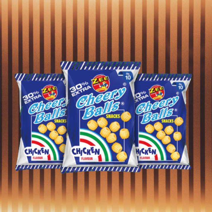 Zee Snacks - Cheery Balls Chicken {Blue} (Pack of 12)