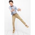 Cotton Jeans Pant for Beautifull Kids - Beige color. 