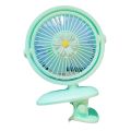 Clip Fan CarUSBCharging Office Mute Night Light Electric Fan Cooling Portable Clip Fan Factory Spot. 