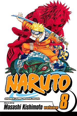 Naruto- Vol. 8 By Masashi Kishimoto
