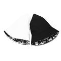 Two Side Bucket Hat For Men Women Hip Hop Fisherman Hat Adult Summer Flat Cap. 