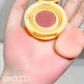 Air Cushion Blush with Puff Soft Face Brightening Contouring Shadow Blusher Powder Peach Pink Cheek Tint Korean Makeup Cosmetics. 