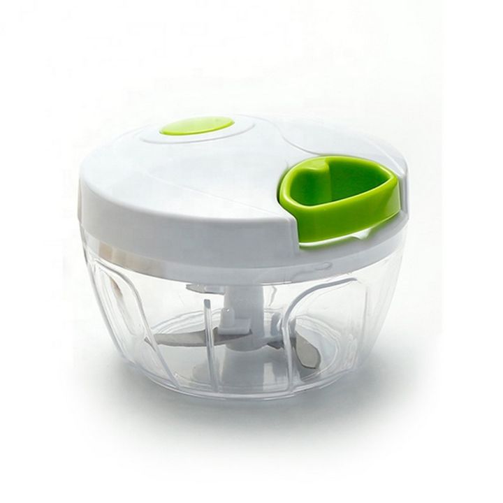 Kitchen Multi Function Manual Plastic Food Grade Mini Vegetable Hand Garlic Food Pull Chopper
