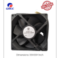 Gree Refrigerator Fan for Fridge Haltech Kinte TL9225. 