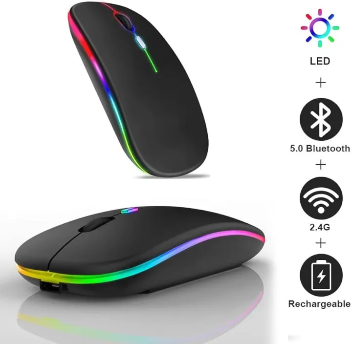 LED%20Wireless%20Mouse,%20Slim%20Rechargeable%20Silent%20Bluetooth%20Mouse,%20Portable%20USB%20Optical%202.4G%20Wireless%20Bluetooth%20Two%20Mode%20Computer%20Mice%20with%20USB%20Receiver%20and%20Type%20C%20Adapter%20(Black)%20-%20Image%202