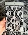 Mehndi sticker / mehndi stencils/ Mehndi designs/ sidra henna designs / Sidra Mehndi sticker. 
