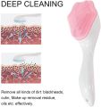 [High Quality] 3D Double Sides Multifunctional Silicone Face Cleanser Facial Cleansing Brush Portable Face Cleaning Massage Tool Facial Brush. 