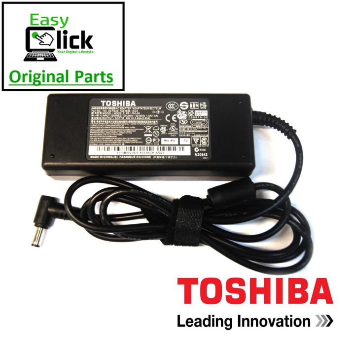 Toshiba Laptop Charger 19V 3.95A Toshiba Portege M800 Toshiba Satellite A Series Toshiba Satellite Pro A Series Toshiba Tecra Without Power Cable