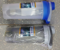 Protein Shaker Bottle Sports Gym Water Bottle Multi-Purpose Shaker with Mix Ball Blender Bottle BPA Free Plastic Easy Grip Leak Proof 700ml Gym Bottle for Gym Protein, Smoothies, Batters Fitness Workout Sports Protein Shaker Bottle with Whisk Ball. 