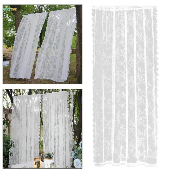 White%20Lace%20Floral%20Net%20Curtains%20Voile%20Curtains%20for%20Study%20Room%20Yard%20Decorative%20150cmx100cm%20-%20Image%209