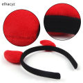 New Halloween Big Black Long Ox Horn Headband Movie Demon Evil Queen Glitter Hair Hoop Halloween Party Cosplay Costume Headpiece. 