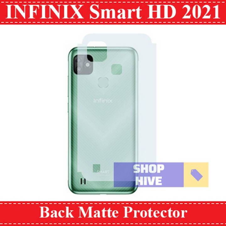 Infinix Smart HD 2021 Back Matte Protector Soft Skin Sheet Soft Film Protector For Infinix Smart HD 2021