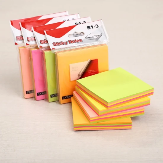 Xing Li Sticky Notes 3X3 Inch 100 Sheets (Random Colour)