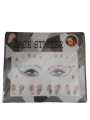 Face Sticker  Plancha Stickers Strass Gemas Autoadhesivas Para Cara Cuerpo. 