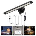 【Daily Necessities For Anyone Store】(New) LED light dimmable USB desk lamps monitor laptop screen light bar led desktop table lamp eye protection reading lamp easy to install and use. 