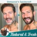 4 Points Multi-Used Pen Liquid Beard Eyebrow Pencil Precise Brow Definer Long Lasting Waterproof Blonde Brown Eye Brow Makeup. 