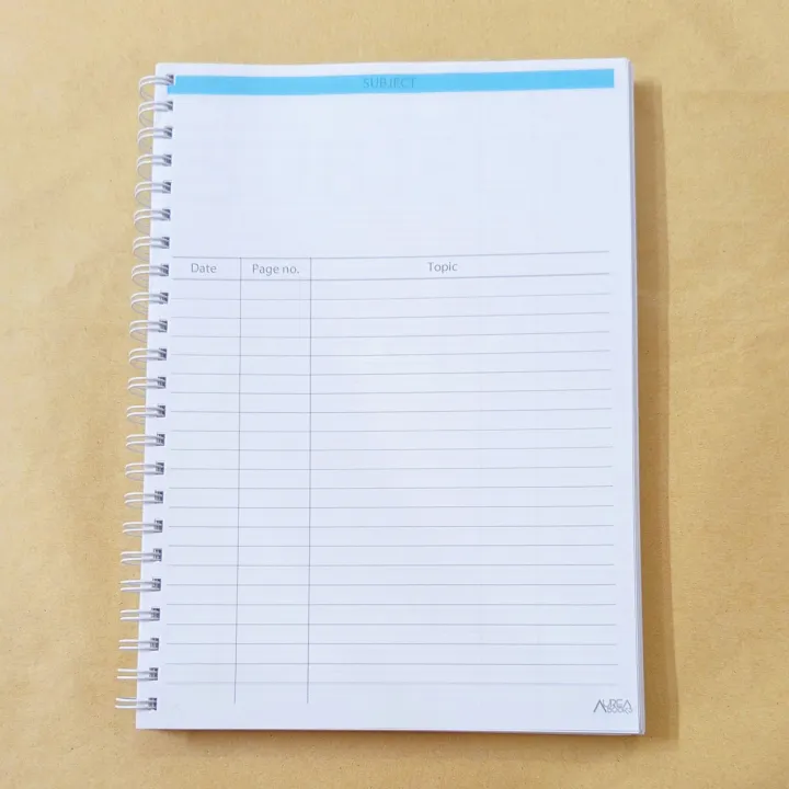 5%20Subject%20Student%20Notebook%20with%20Numbered%20Pages%20-%20Aurea%20Books%20Premium%20Quality%205%20Subject%20Numbered%20Pages%20Notebook%20-%20Image%204