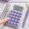 Cute Silent Calculator Mini Version Learning Auxiliary Small Portable Calculator Back To School Supplies Students/Finance. 