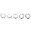 5 x Mini Momentary (On)Off(On) Toggle Switch Model Railway SPDT 12V,silver. 