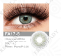 Best eye lenses Three Tone natural misty grey Color 1 Pair of Contact Lens Multi Color artificial eye lenses With Full Kit. 
