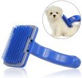 Slicker Brush for Dogs Cats, Self Cleaning Cat Brush Pet Grooming Comb for Shedding, Efficiently Remove Dogs and Cats Loose Hair. 