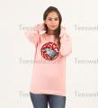 DRAGON Pink Fleece Winter High Quality Sweatshirt For Women. 
